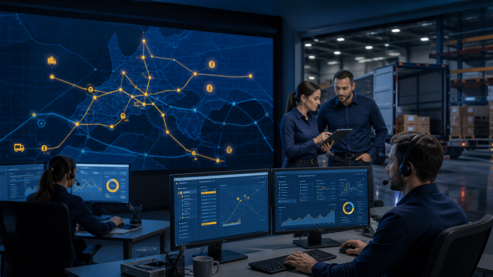 verificación de antecedentes de conductores: documentos de transporte y verificación digital segura en pantalla corporativa